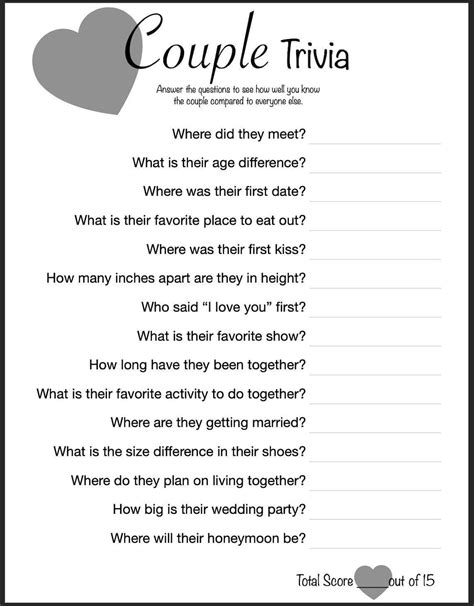 Couple Trivia Questions App at Jett Quong blog