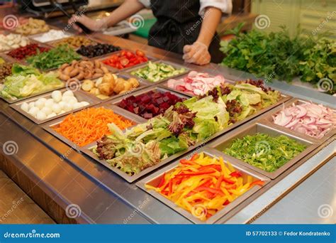 Salad Bar Display at Gilbert Dotson blog