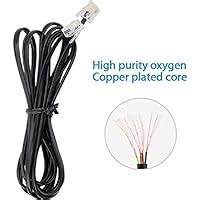 Thrifty tech Telephone Modem Line Cord Cable, RJ11 Plug to Plug (5 ...