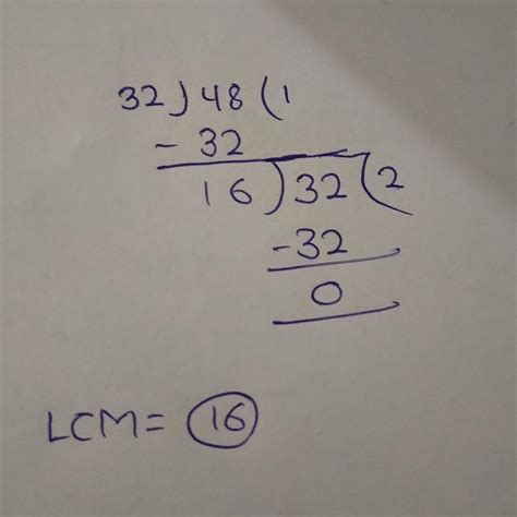 Find the LCM of the following numbers by writing the numbers in the ...