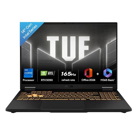 ASUS TUF F16 (2025),14th Gen, Intel Core i7 14650HX, RTX 5050-8GB, 16GB ...