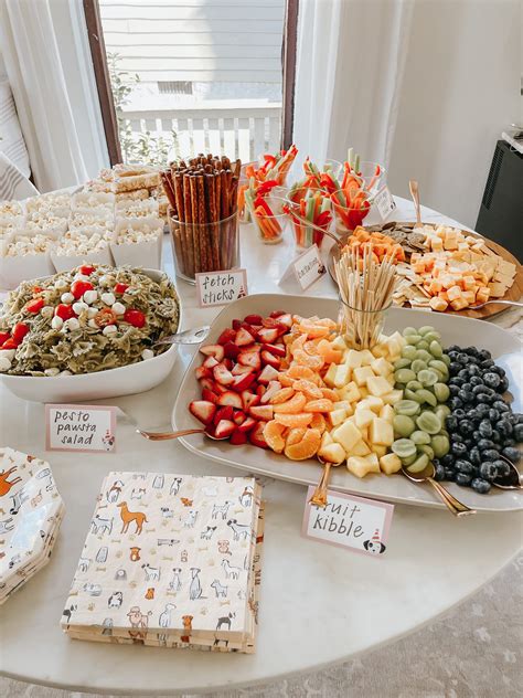 Birthday Party Food Table