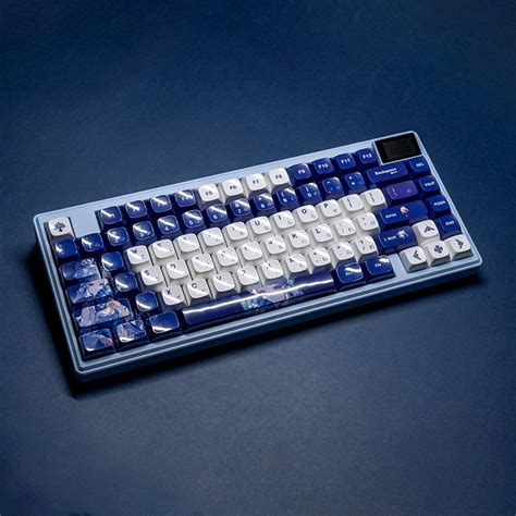 Ceramic Coated Glossy Genshin Impact Japanese XDA PBT Keycaps ...
