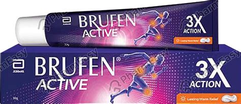 Buy BRUFEN ACTIVE GEL 30GM Online & Get Upto 60% OFF at PharmEasy