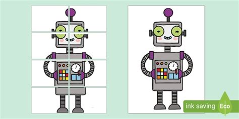 Extra Large Display Robot Cut-Out (teacher made) - Twinkl
