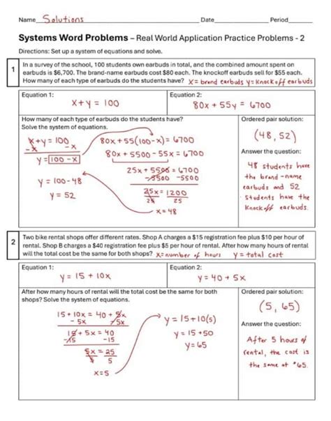 Image result for Word Problems Real-World