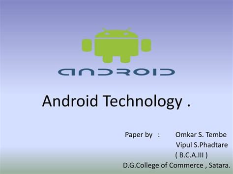 Image result for Android Technology