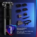 urbangabru Trimfinity 3-in-1 Waterproof Electric Face Trimmer & Shaver ...