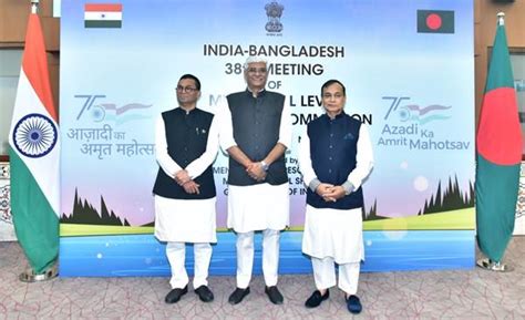8th Meeting of Ministerial level Joint Rivers Commission of India and ...