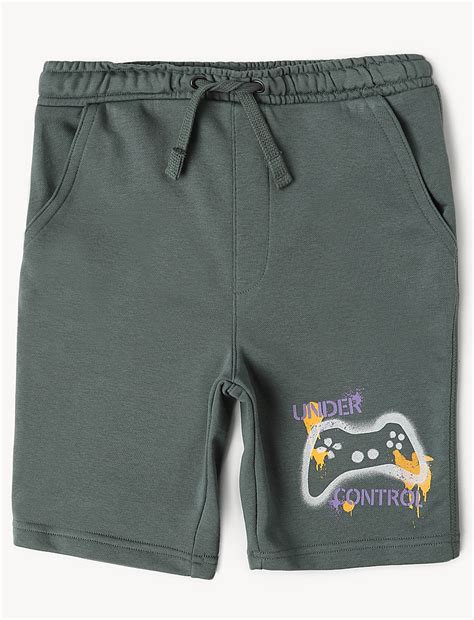 Buy Pure Cotton Printed Crew Neck T-shirt at Marks & Spencer