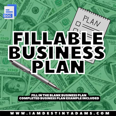 Fill in the Blank Business Plan 的图像结果