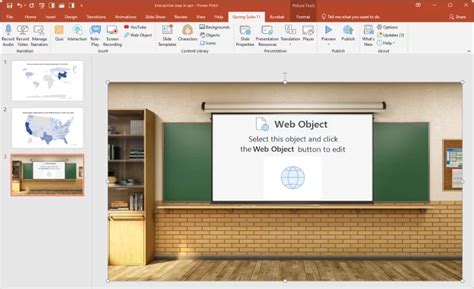 Image result for How to Make Interactive Map in PowerPoint