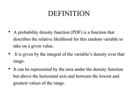 Notes On Probability Density Function PDF 的图像结果