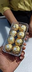 Ferrero Rocher, Exquisite Hazelnut And Milk Chocolate Premium Gift Box ...