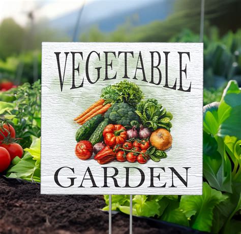 Vegetable garden signs – Artofit
