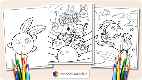 20 Sunny Bunnies Coloring Pages (Free PDF Printables)
