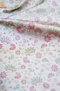 Handloom Banarasi Tanchoi Silk Parizaad Fabric – Khinkhwab