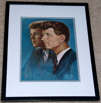 Alton Tobey JFK RFK Painting Print Kennedy | #148630838