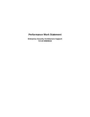 Syber Security PWS Sample Doc Template | pdfFiller