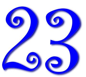 The Things I Ponder...: 23...a great number...