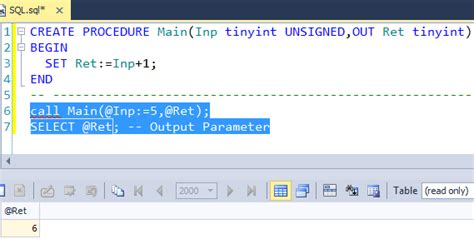 Image result for Call Procedure in MySQL