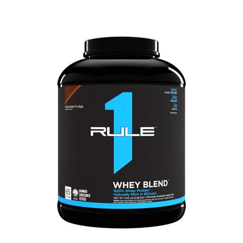 Rule1 R1 Whey Blend 100% Whey Protein 5lb (2.25kg) – Nutrigize