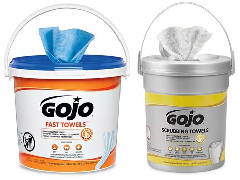 GOJO® Hand Towels, Scrubbing Wipes in Stock - ULINE