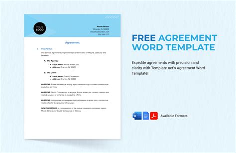 Contract Renewal Agreement Template in Word, PDF, Google Docs ...