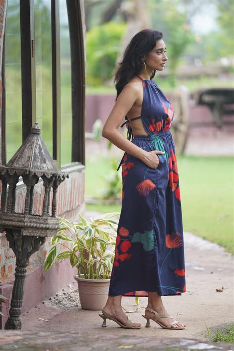 Miss Gardener ( halter- neck long dress ) – RADHARAMAN CLOTHING PRIVATE ...