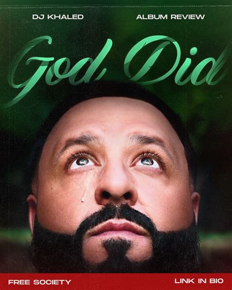 FS Album Review: DJ Khaled’s Star-Studded Record ‘God Did’ – Free Society