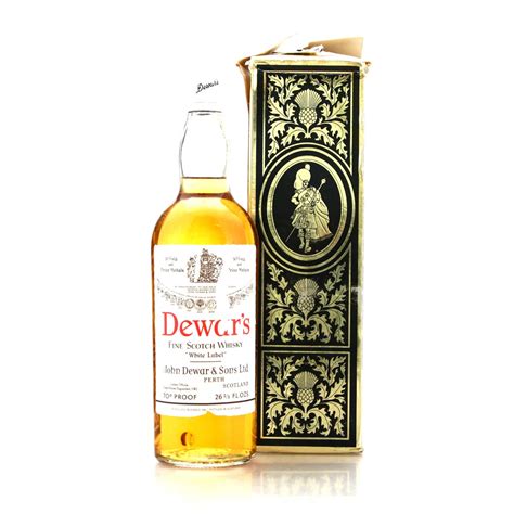 Dewar's White Label Scotch Whisky 1970s | Whisky Auctioneer