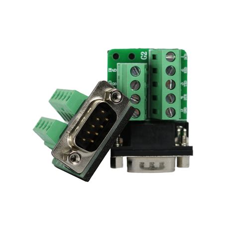 Avanexpress DB9 Male Connector with Nut Pack of 2 India | Ubuy