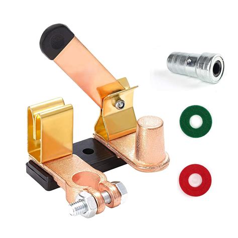 GOGONFLY Master Battery Disconnect Switch, Heavy Duty Knife Blade 12V ...