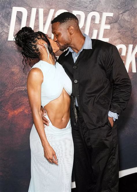 Meagan Good says boyfriend Jonathan Majors 'encouraged' her 'not to be ...