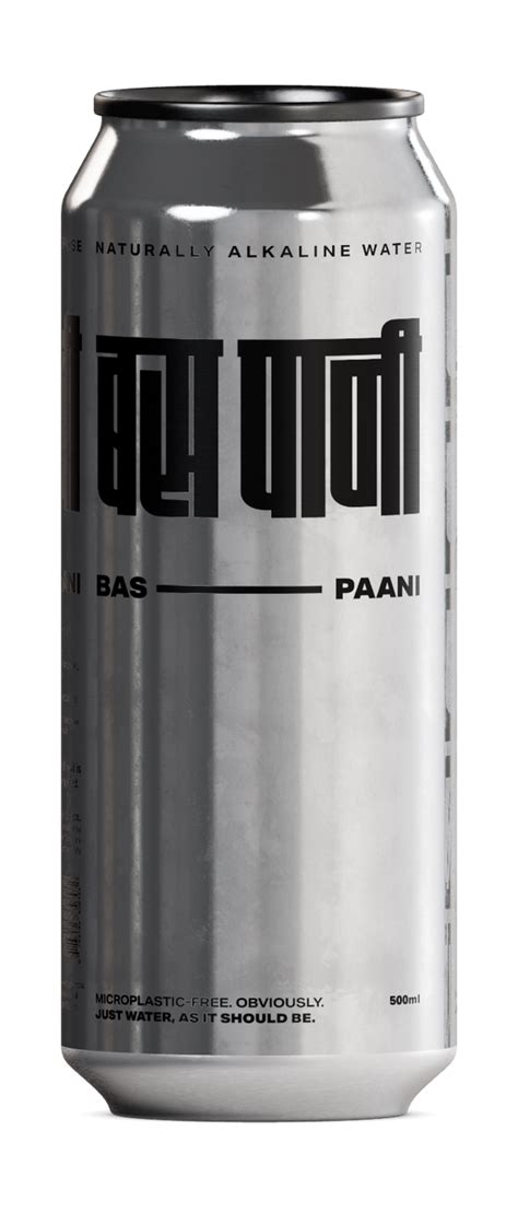 Bas Paani - Thirst in a Can