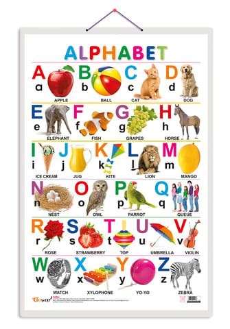Alphabet Early Learning Educational Chart for Kids | 20"X30" inch |Non ...