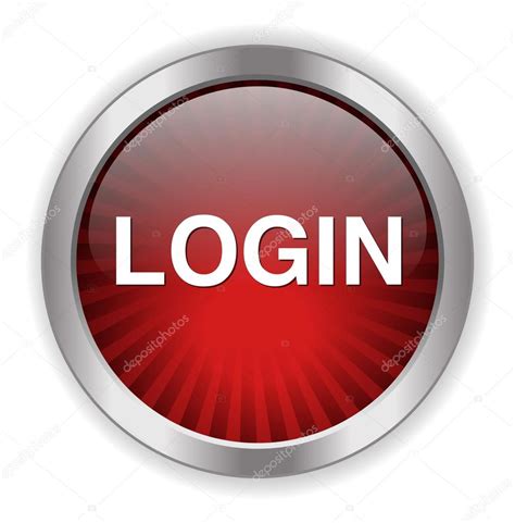 Login button icon — Stock Vector © sarahdesign85 #70365101