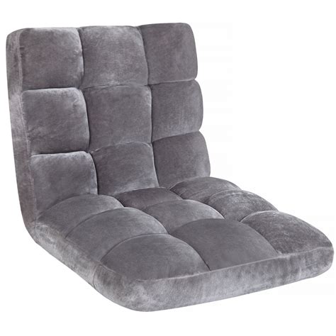 Trule Comfort Floor Chair With Adjustable Backrest Multi-angle Floor ...