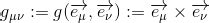 Image result for Metric Tensor Definition