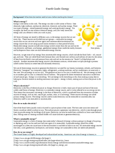 Image result for Free Science Lessons Energy