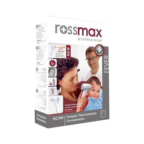 Rossmax Temple Thermometer HC 700 - Cureka - Online Health Care ...