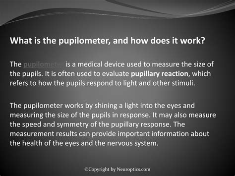 Image result for Using Pupilometer