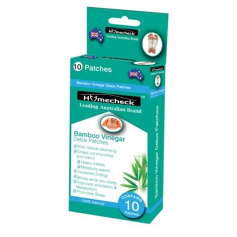 Buy Homecheck Bamboo Vinegar Detox Patches - 10 Patches Online at Low ...