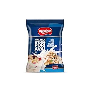 Karimba's Pori Aval/Puffed Rice Flakes, 400 Grams (Pack of 10) : Amazon ...