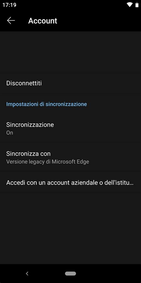 Microsoft Edge si sincronizza su Android e Windows 10