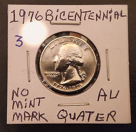 1776-1976 P WASHINGTON BICENTENNIAL QUARTER IN AU CONDITION - For Sale ...