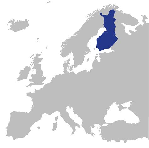 Map of Finland - Finland Toolbox