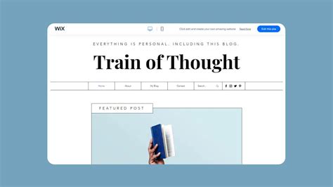 Image result for Wix Blog Header