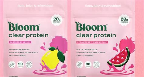 Clear Collagen-Boosted Protein Supplements : Bloom Nutrition Clear Protein