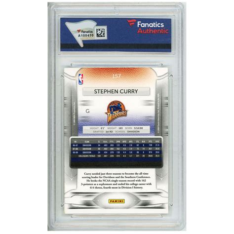 Lot Detail - Stephen Curry Signed & Inscribed 2009-10 Panini Prestige ...